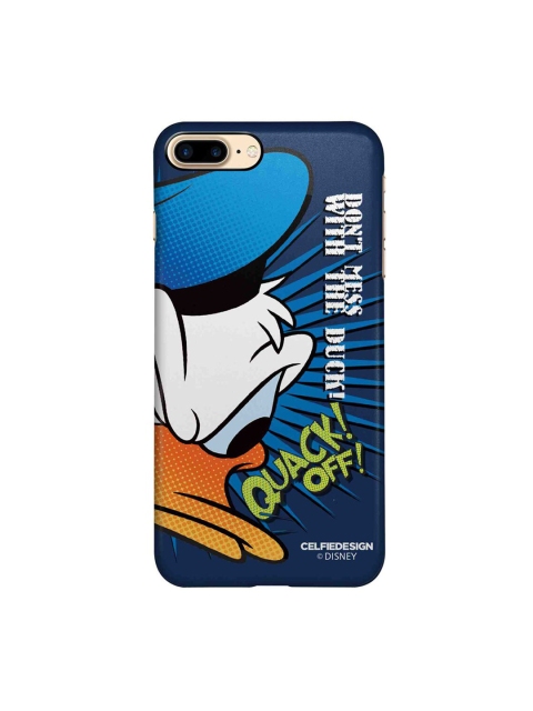 

CelfieDesign Blue & White Quack Off iPhone 8 Plus Slim Back Case