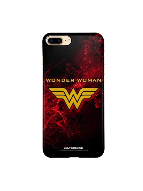 

CelfieDesign Black & Red Emblem Wonder Woman iPhone 8 Plus Slim Back Case