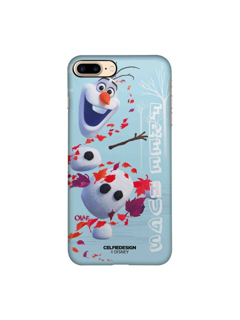 

CelfieDesign Multicolored Free Hugs Olaf iPhone 8 Plus Slim Back Case, Multi