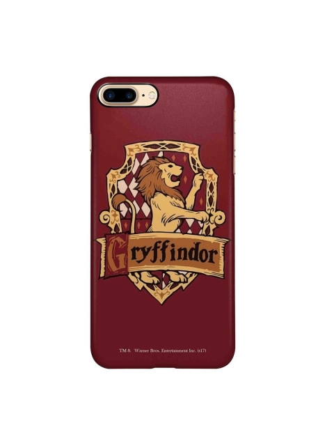 

CelfieDesign Maroon & Cream Crest Gryffindor iPhone 8 Plus Slim Back Case