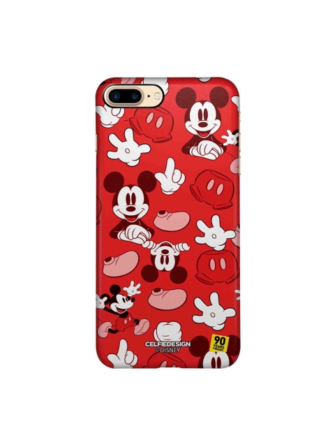 

CelfieDesign Red & White Mickey Classic iPhone 8 Plus Slim Back Case