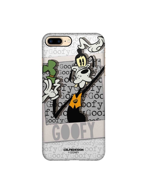 

CelfieDesign Grey & Black Printed Plastic iPhone 8 Plus Back Case
