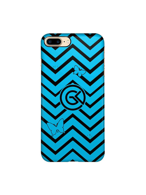 

CelfieDesign Blue & Black Waves iPhone 8 Plus Slim Back Case