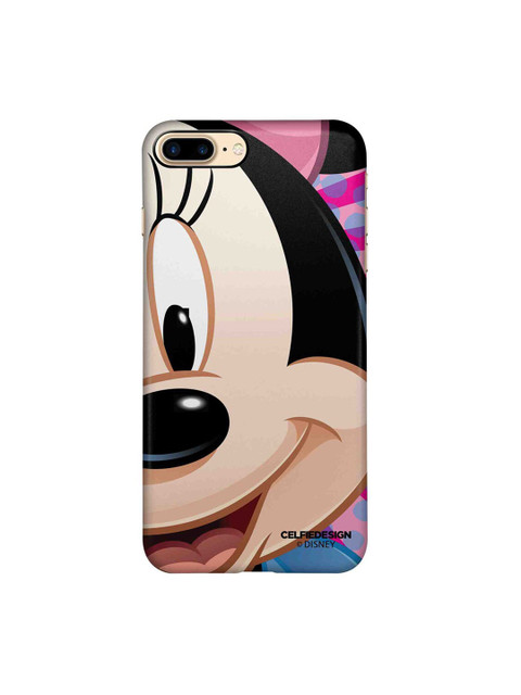 

CelfieDesign Cream & Pink Zoom Up Minnie iPhone 8 Plus Slim Back Case