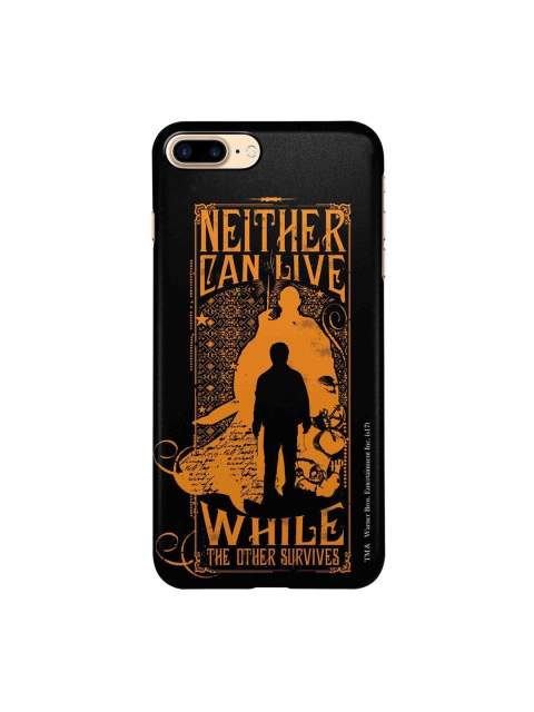 

CelfieDesign Black & Orange Harry vs Voldemort iPhone 8 Plus Slim Back Case