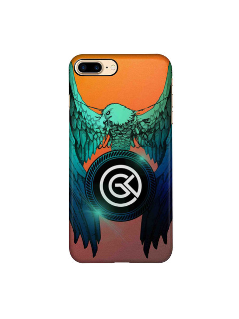 

CelfieDesign Orange & Green Eagle Printed iPhone 8 Plus Slim Back Case