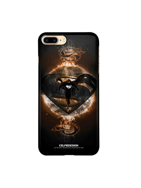 

CelfieDesign Black & Brown Superman Rage iPhone 8 Plus Slim Back Case