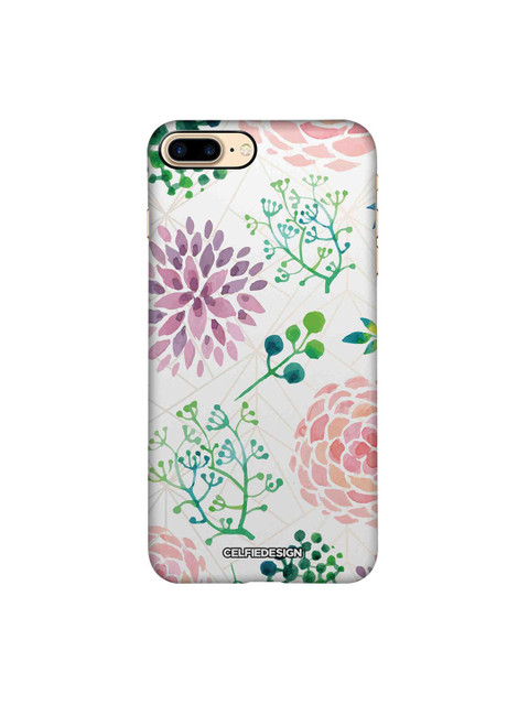 

CelfieDesign Multi-Coloured Ferns & Flowers iPhone 8 Plus Slim Back Case