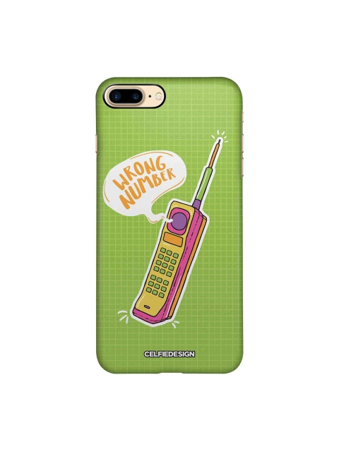 

CelfieDesign Green & Pink Graphic Printed iPhone 8 Plus Slim Back Case