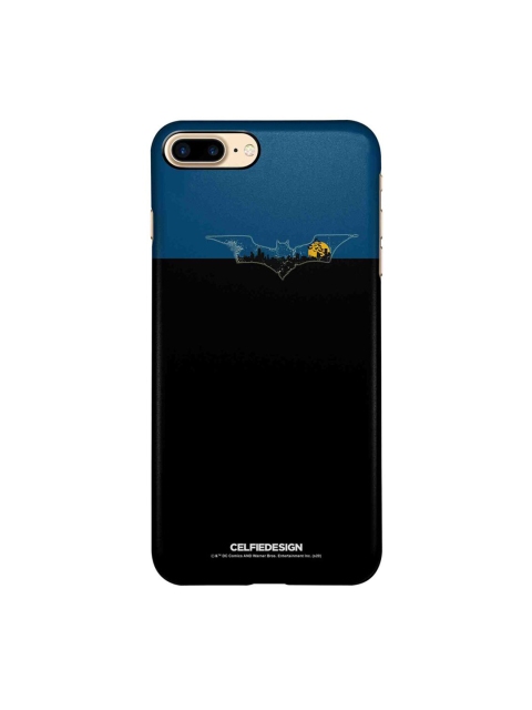 

CelfieDesign Black & Blue Batmans Gotham iPhone 8 Plus Slim Back Case
