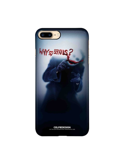 

CelfieDesign Blue & White Why So Serious iPhone 8 Plus Slim Back Case