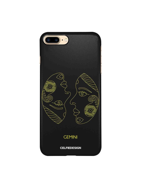 

CelfieDesign Black & Green Gemini iPhone 8 Plus Slim Back Case