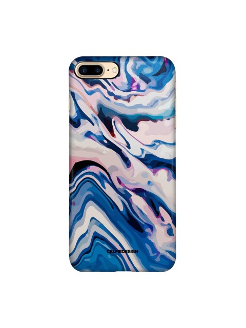 

CelfieDesign Blue & Pink Liquid Funk Pinkblue iPhone 8 Plus Slim Back Case