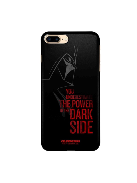 

CelfieDesign Black & Red The Dark Side iPhone 8 Plus Slim Back Case