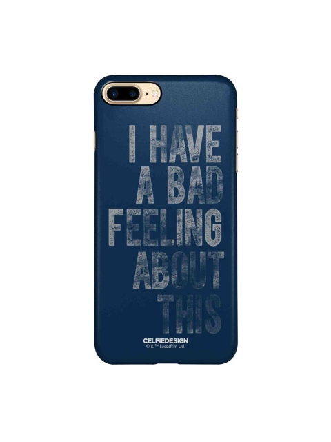 

CelfieDesign Blue & White Bad Feeling iPhone 8 Plus Slim Back Case