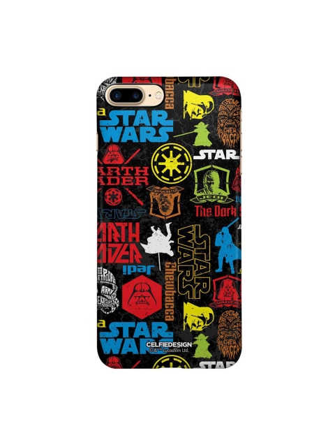 

CelfieDesign Blue & Black Star Wars Mashup iPhone 8 Plus Slim Back Case