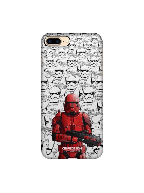 

CelfieDesign White & Red Sith Troopers iPhone 8 Plus Slim Back Case