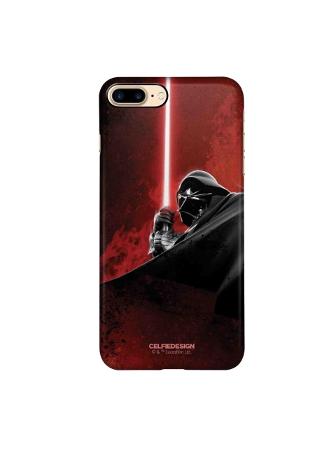 

CelfieDesign Black & Red The Vader Attack iPhone 8 Plus Slim Back Case