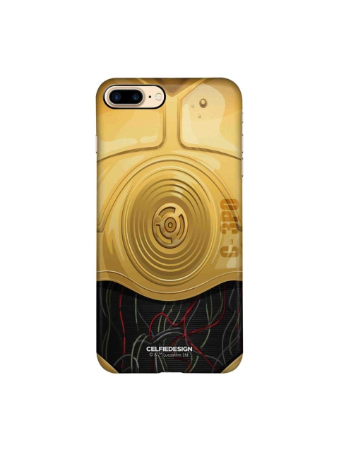 

CelfieDesign Black & Yellow Attire C3PO iPhone 8 Plus Slim Back Case
