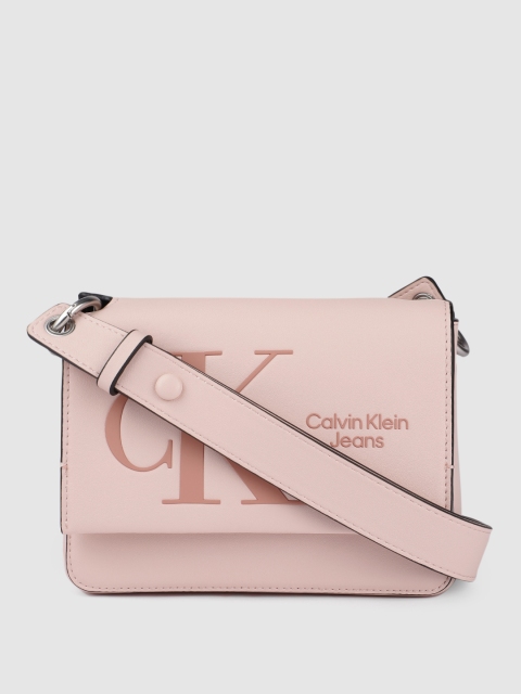 

Calvin Klein Women Pink Printed Sling Bag