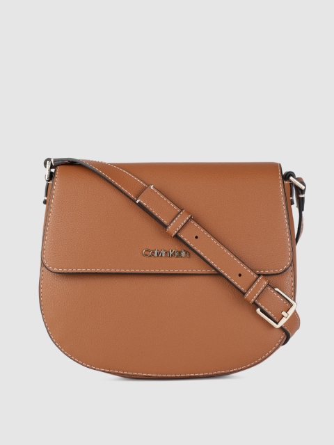 

Calvin Klein Women Brown Solid Sling Bag