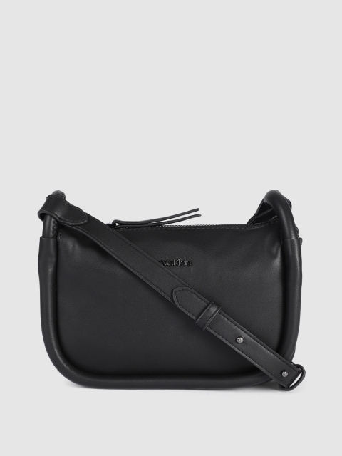 

Calvin Klein Women Black Solid Structured Sling Bag