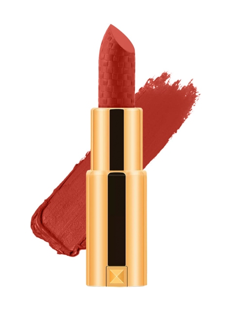 

MISS ROSE Women Rust Professional Non Transfer Sumdge Proof Long Lasting Creamy Matte Lipstick