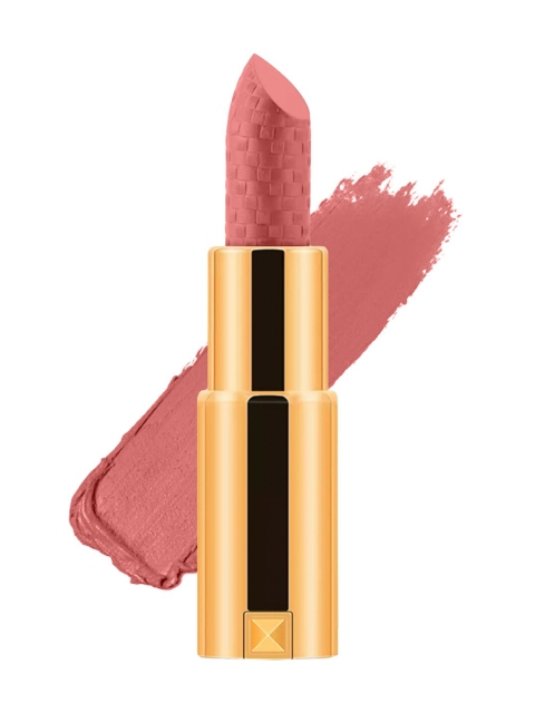 

MISS ROSE Women Nude Professional Non Transfer Sumdge Proof Long Lasting Creamy Matte Lipstick