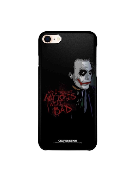 

CelfieDesign Black & Red Jokers Sarcasm Printed iPhone 8 Slim Back Case