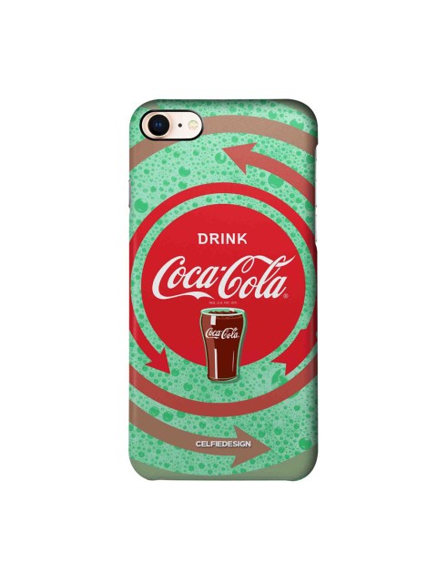 

CelfieDesign Green & Red Around The Coke iPhone 8 Slim Back Case