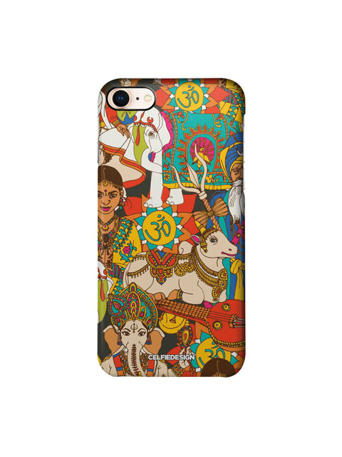 

CelfieDesign White & Yellow Namaste India Printed iPhone 8 Slim Back Case