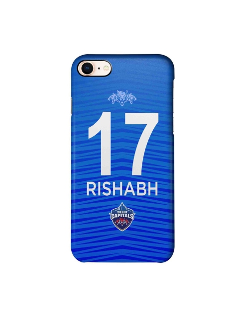 

CelfieDesign Blue & White Delhi Capitals Gear Up Printed iPhone 8 Slim Back Case