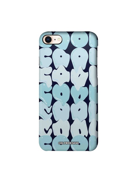 

CelfieDesign Blue Cool iPhone 8 Slim Back Case