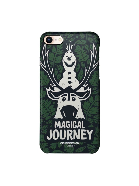 

CelfieDesign Green & White Magical Journey Printed iPhone 8 Slim Back Case