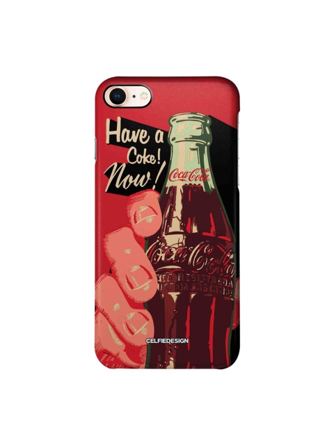 

CelfieDesign Red & Black Have A Coke Now iPhone 8 Slim Back Case