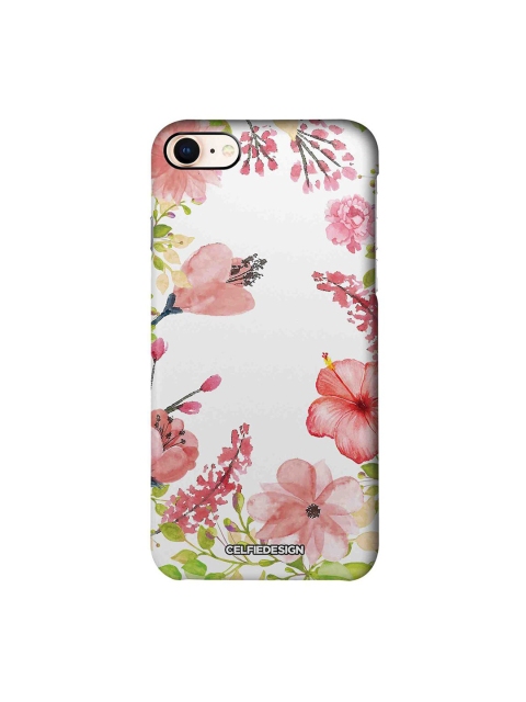 

CelfieDesign White & Pink Aquarelle Gardens iPhone 8 Slim Back Case