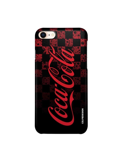 

CelfieDesign Black & Red Fizz iPhone 8 Slim Back Case