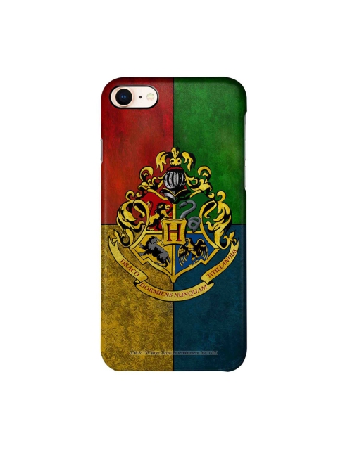 

CelfieDesign Multicoloured Hogwarts Sigil Printed iPhone 8 Slim Back Case, Multi