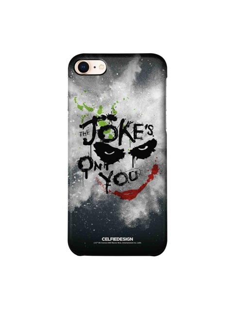 

CelfieDesign Black & White The Jokes on you iPhone 8 Slim Back Case