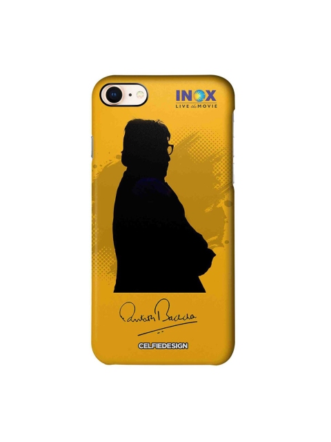 

CelfieDesign Yellow & Black InoxBB iPhone 8 Slim Back Case