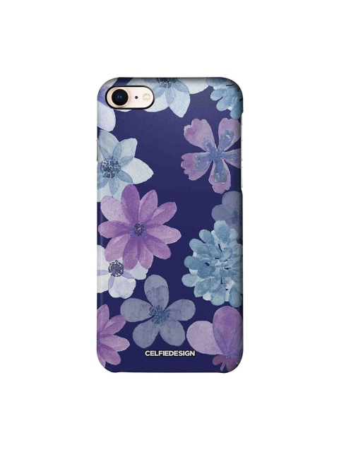 

CelfieDesign Blue & Purple Iris iPhone 8 Slim Back Case