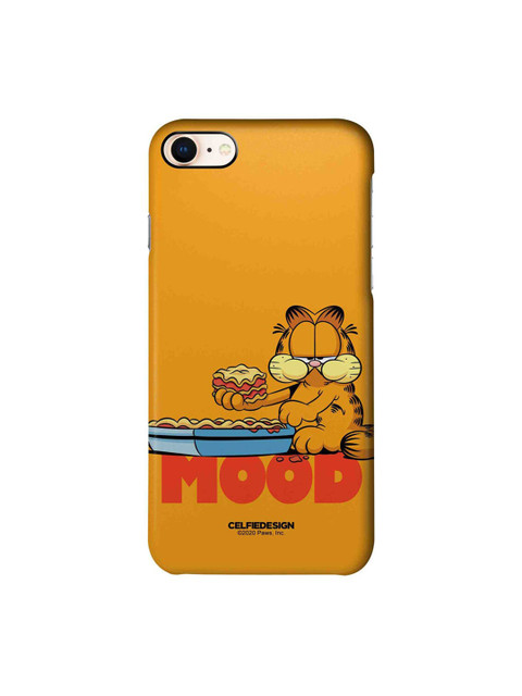 

CelfieDesign Mustard Yellow & Peach Lasagna Mood Cartoon Characters Phone 8 Slim Back Case