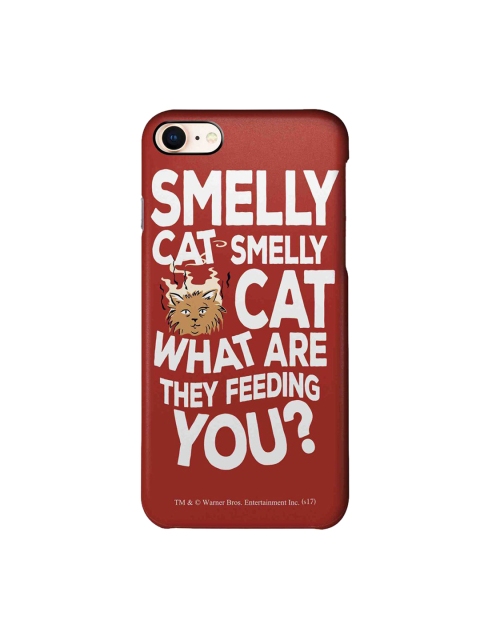 

CelfieDesign Maroon & White Friends Smelly Cat Printed iPhone 8 Back Case