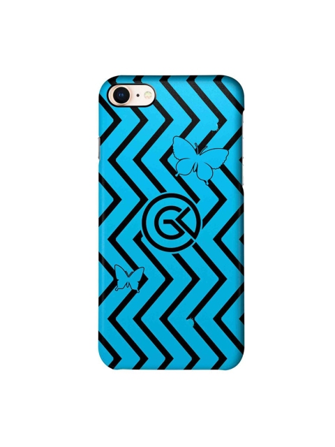 

CelfieDesign Blue & Black Bolt iPhone 8 Slim Back Case