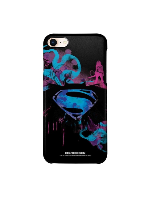 

CelfieDesign Black & Blue The Epic Trio Printed iPhone 8 Back Case