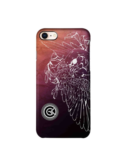 

CelfieDesign Purple & White Eagle Stare iPhone 8 Slim Back Case