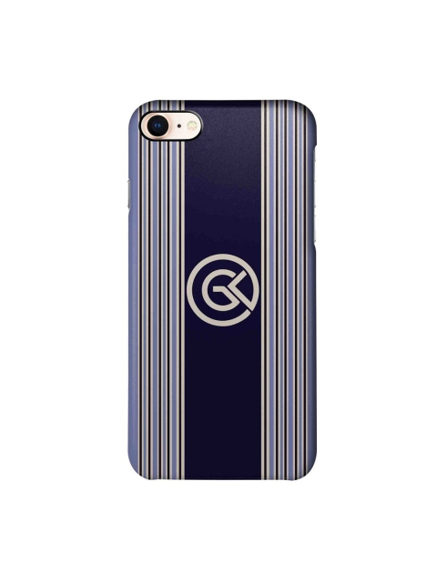

CelfieDesign Navy Blue & Black Enchanting Printed iPhone 8 Slim Back Case