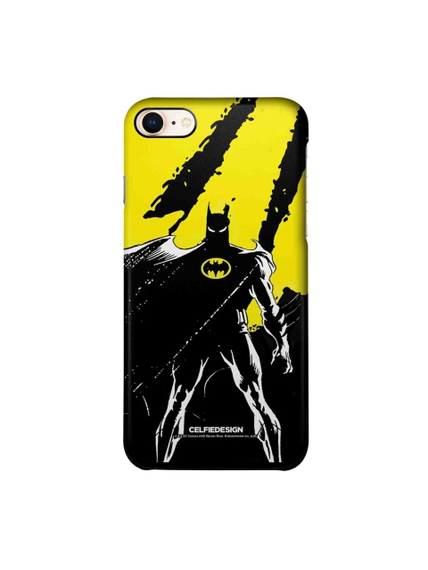 

CelfieDesign Yellow & Black Printed iPhone 8 Slim Back Case