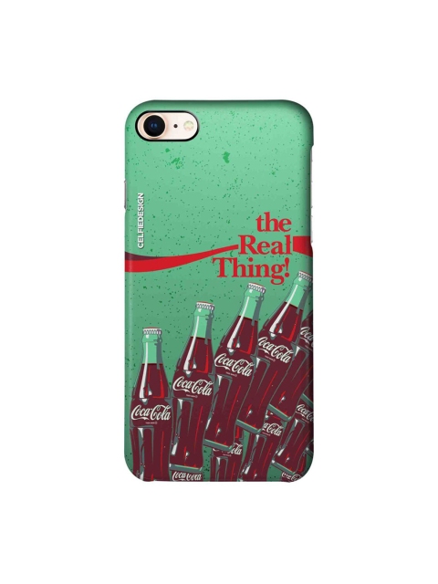 

CelfieDesign Green & Red Printed The Real Thing iPhone 8 Slim Back Case