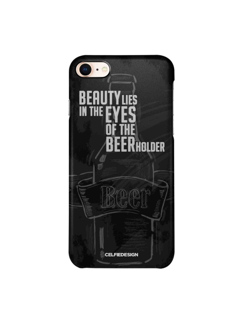 

CelfieDesign Black & Grey Printed iPhone 8 Slim Back Case